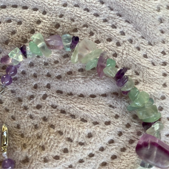7” fluorite bracelet - Picture 2 of 5